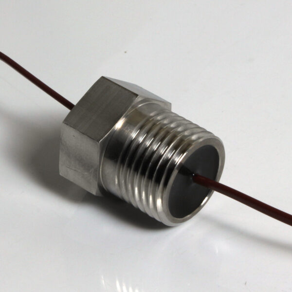 1x Type N Thermocouple Hermetic Seal in 1/2" NPT Housing 24 in. [0.6 m] Each Side